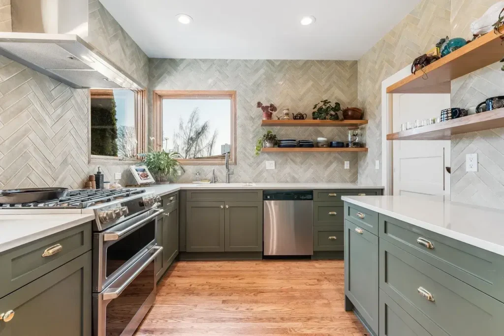 After Kitchen Remodel in Full View Tacoma Portfolio by Kitchen & Bath Builders